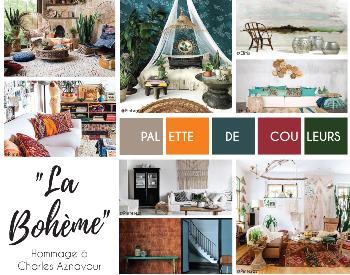 [INSPIRATION DECO] La Bohme, en hommage  Charles Aznavour