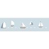 CASADECO - ROSE & NINO FRISE BABORD BLEU - Ref 85676489