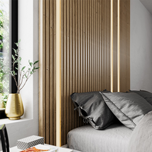 Kit LYNES - L 0,5m x H 2,70m - Pepper Oak